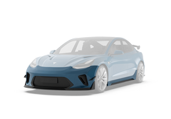 Robot Craftsman Tesla Model 3 “HACKER” Narrowbody Fibre Glass Reinforced Plastic Complete Body Kit (FRP)