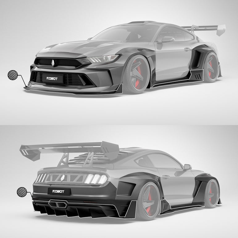 Robot Craftsman Ford Mustang Dusk Widebody Kit 2015-2023