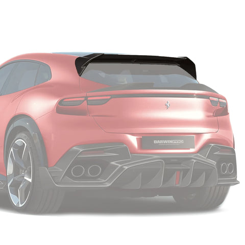 2023-UP Ferrari Purosangue F175 Carbon Fiber Roof Spoiler Options