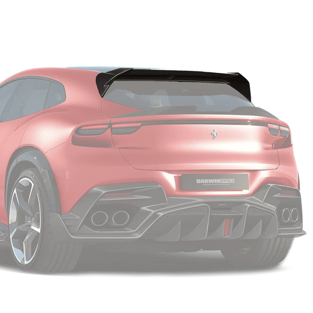 2023-UP Ferrari Purosangue F175 Carbon Fiber Roof Spoiler Options