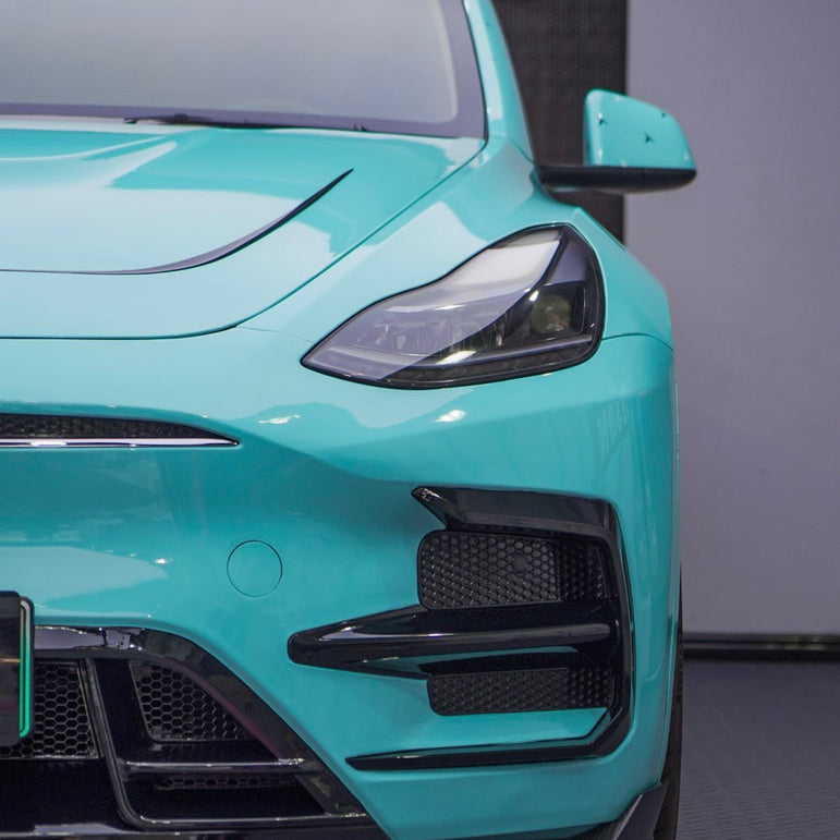 SD Dry Carbon Hood Bonnet For Tesla Model Y / Performance