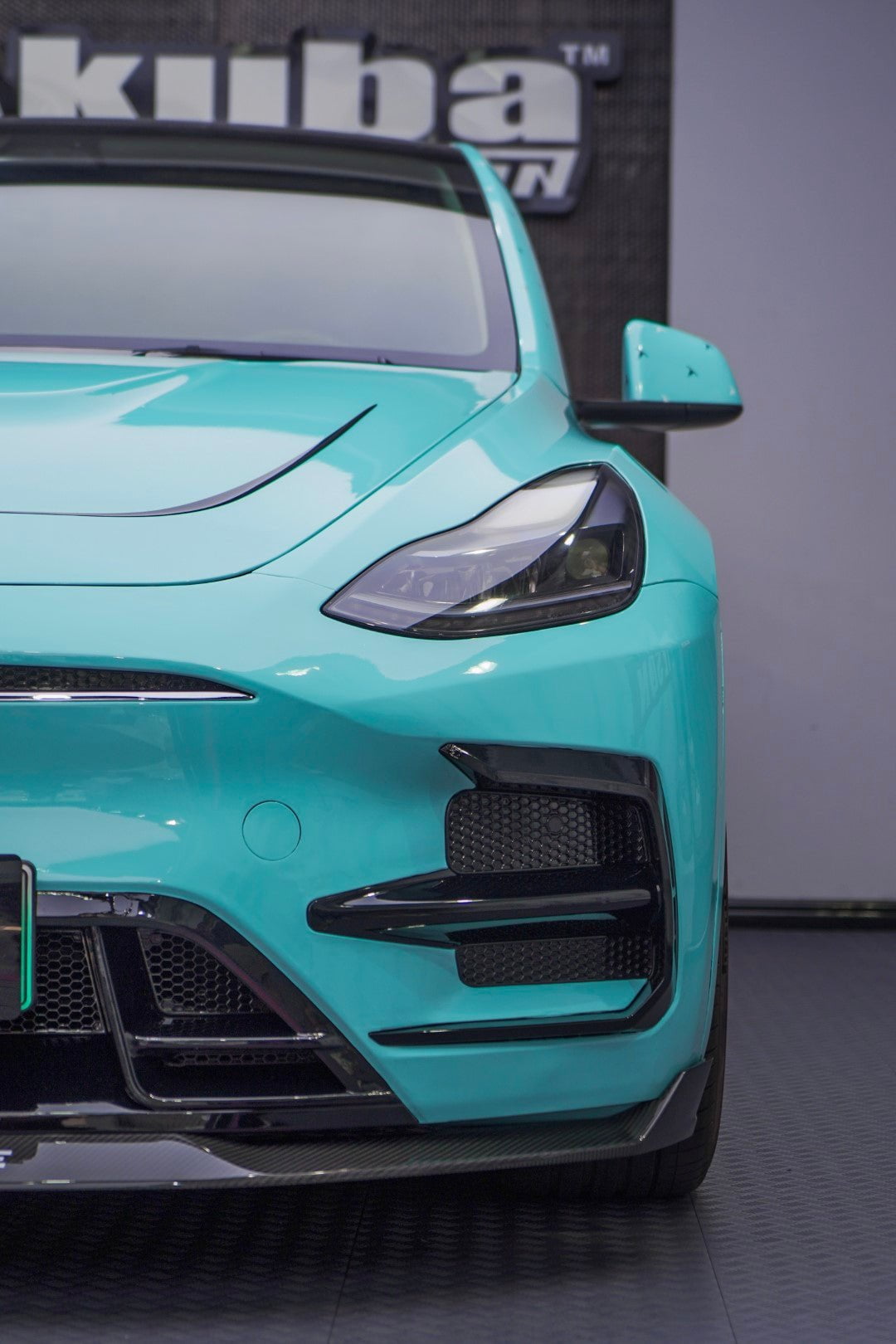 SD Dry Carbon Hood Bonnet For Tesla Model Y / Performance