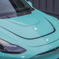 SD Dry Carbon Hood Bonnet For Tesla Model Y / Performance