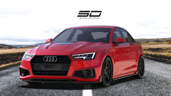 SD Carbon Carbon Fiber Front Lip For Audi A4 S-Line & S4 2019-ON B9 B9.5