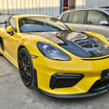 SD Carbon Design DRY Carbon Fiber Hood Bonnet For Porsche 911 991 / 718 Cayman Boxster