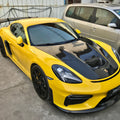 SD Carbon Design DRY Carbon Fiber Hood Bonnet For Porsche 911 991 / 718 Cayman Boxster