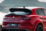 SD Carbon Pre-preg Carbon Fiber Rear Roof Spoiler For Alfa Romeo Stelvio