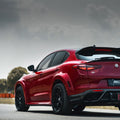SD Carbon Pre-preg Carbon Fiber Rear Roof Spoiler For Alfa Romeo Stelvio