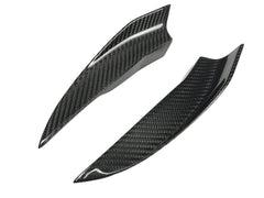 SD Carbon Carbon Fiber Front Bumper Canards For Audi A4 S4 2020-ON B9.5