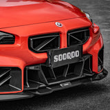 SOOQOO BMW M2 G87 Carbon Fiber SQ-B Front Lip