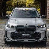 SOOQOO BMW X5 G05 LCI Carbon Fiber Front Lip