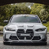 SOOQOO BMW M3 G80 M4 G82 Carbon Fiber Front Lip