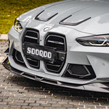 SOOQOO BMW M3 G80 M4 G82 Carbon Fiber Front Lip