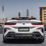 SOOQOO BMW G14 G15 Carbon Fiber Diffuser