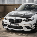 SOOQOO BMW M2 F87 Carbon Fiber Front Canards