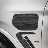 SOOQOO BMW iX3 Carbon Fiber Adapter Cover