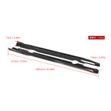 SOOQOO BMW G26 Carbon Fiber Side Skirt