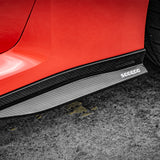 SOOQOO BMW M2 G87 Carbon Fiber Side Skirt