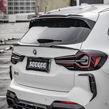 SOOQOO BMW iX3 / X3 G01 LCI Carbon Fiber Rear Spoiler