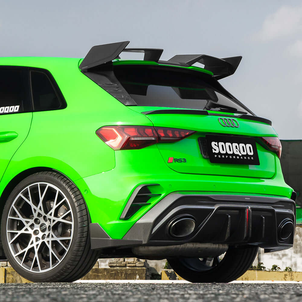 SOOQOO Audi RS3 8Y Full Dry-Carbon (Prepreg) Body Kit HATCHBACK