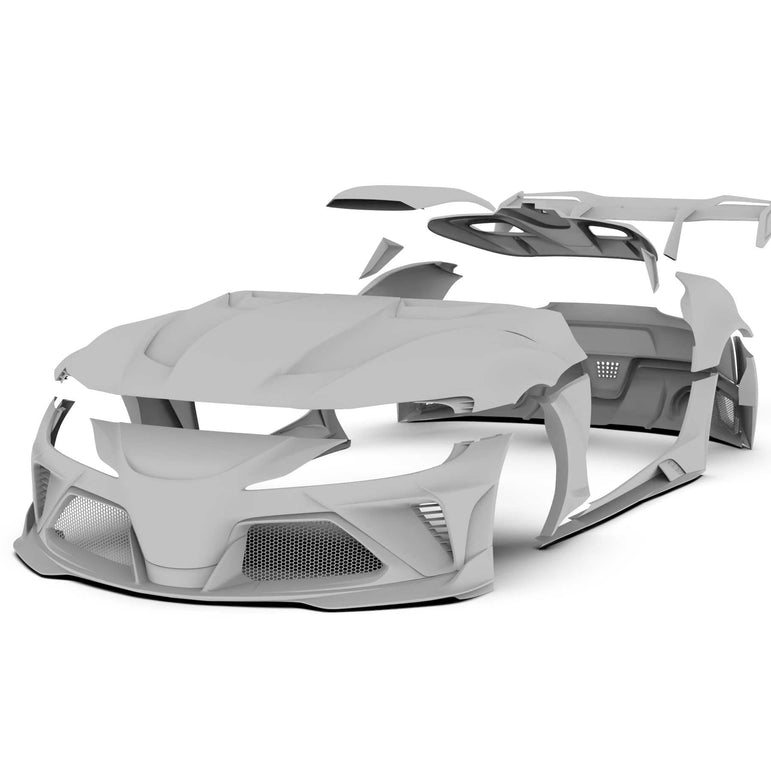 Robot Hyperion (Style B) Toyota GR Supra Moray Full Widebody Kit