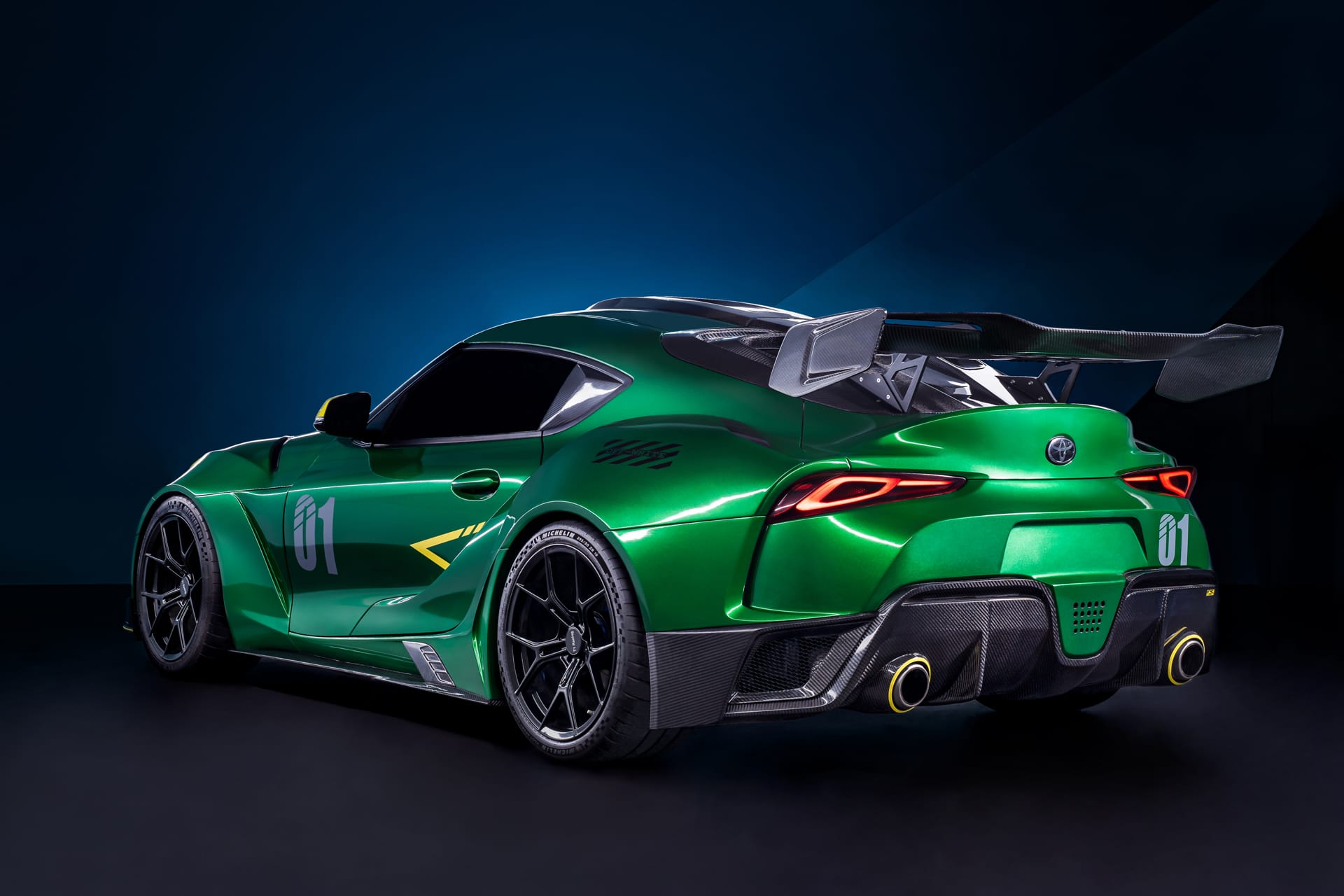 Robot Craftsman Toyota GR Supra Side Window Cover