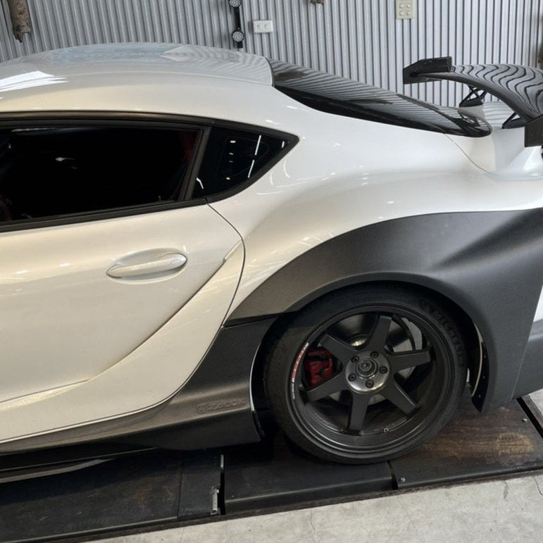 ZACOE Toyota GR Supra FRP/Dry-Carbon Widebody Kit (A90 / A91) [17 pcs/set]