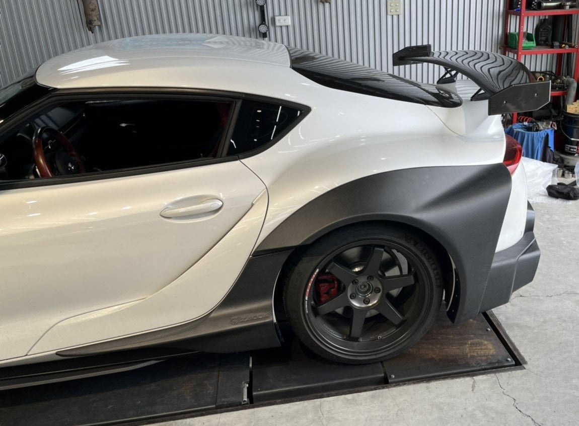 ZACOE Toyota GR Supra FRP/Dry-Carbon Widebody Kit (A90 / A91) [17 pcs/set]