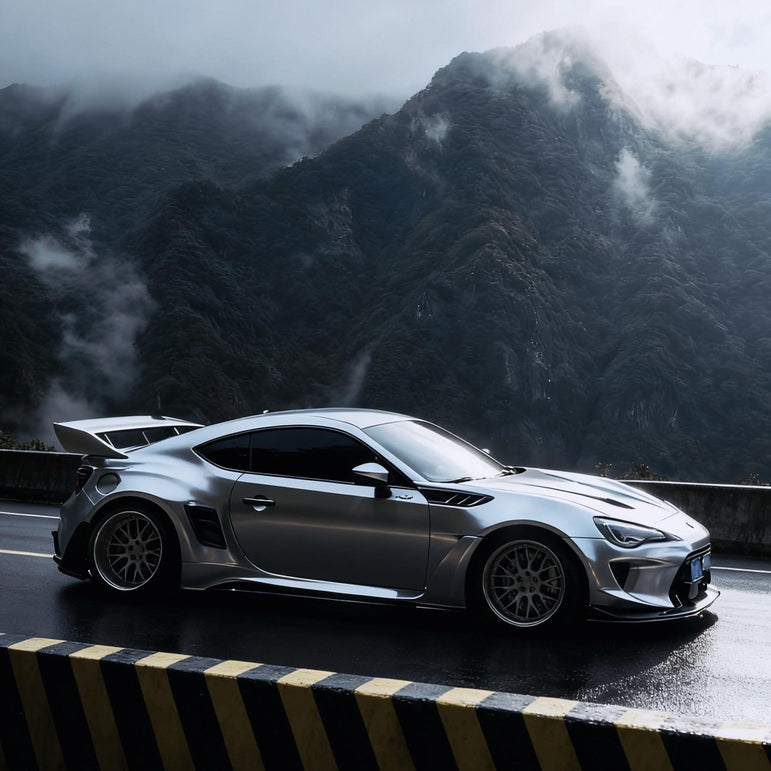 Robot Craftsman Toyota GT86 / BRZ Fibre Glass Reinforced Plastic Complete Body Kit (FRP) Fits Toyota GT86 / Subaru BRZ – First Gen (2012–2021)