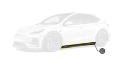 SD Carbon Side Skirts & Extensions For Tesla Model Y / Performance