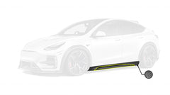 SD Carbon Side Skirts & Extensions For Tesla Model Y / Performance