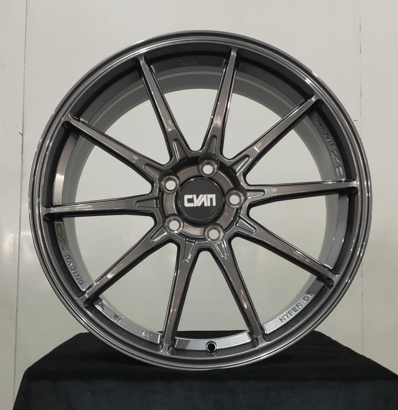 Gunmetal Dark Silver ZL-18