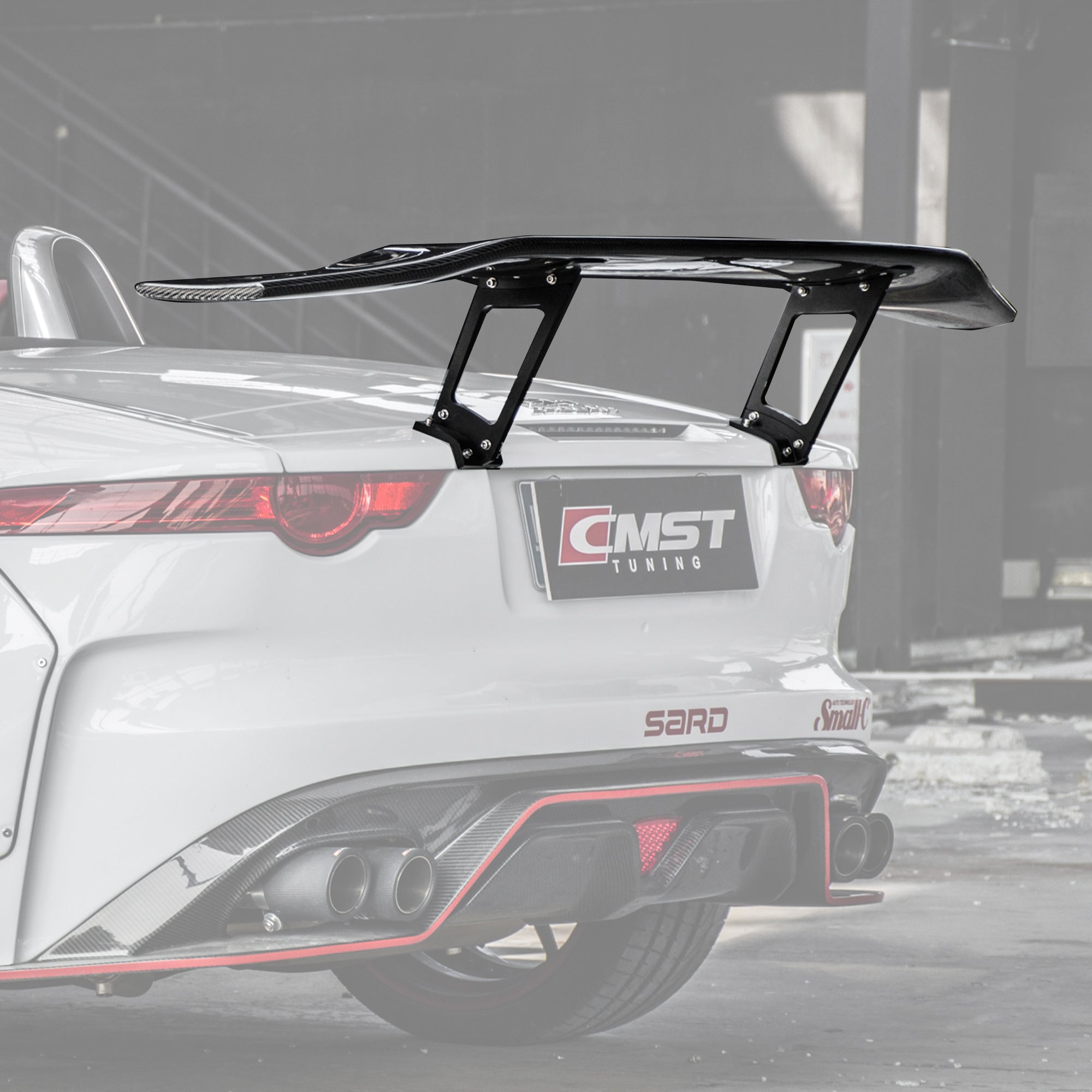 CMST Carbon fiber Rear Spoiler Wing Ver.2 for Jaguar F-Type 20 - Robot Bodykits