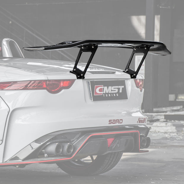 CMST Carbon fiber Rear Spoiler Wing Ver.2 for Jaguar F-Type 20