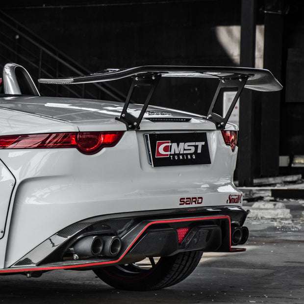 CMST Carbon fiber Rear Spoiler Wing Ver.2 for Jaguar F-Type 20