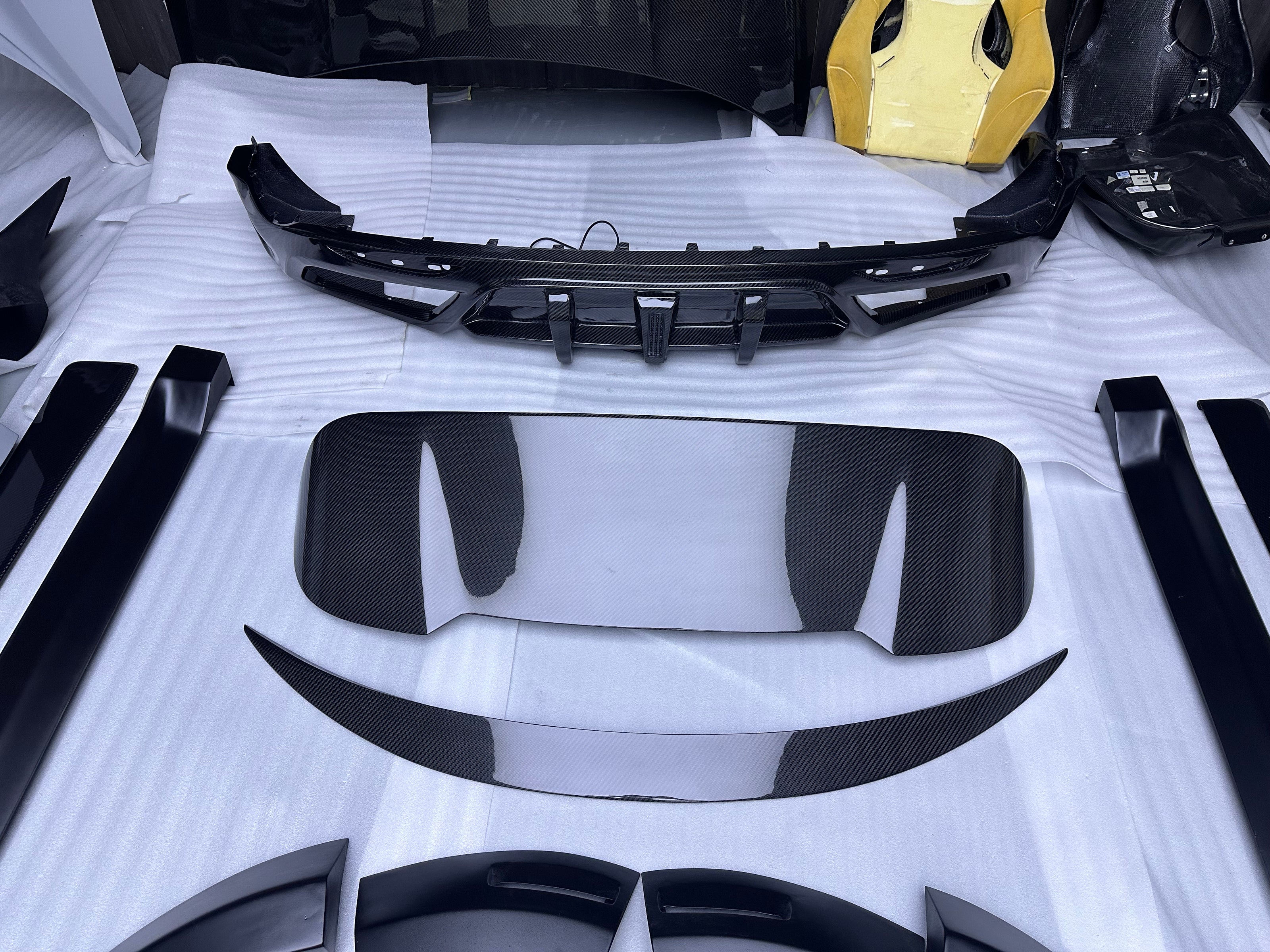 SD Carbon Partial Carbon Fiber Widebody Kit For Alfa Romeo Stelvio 2.0T