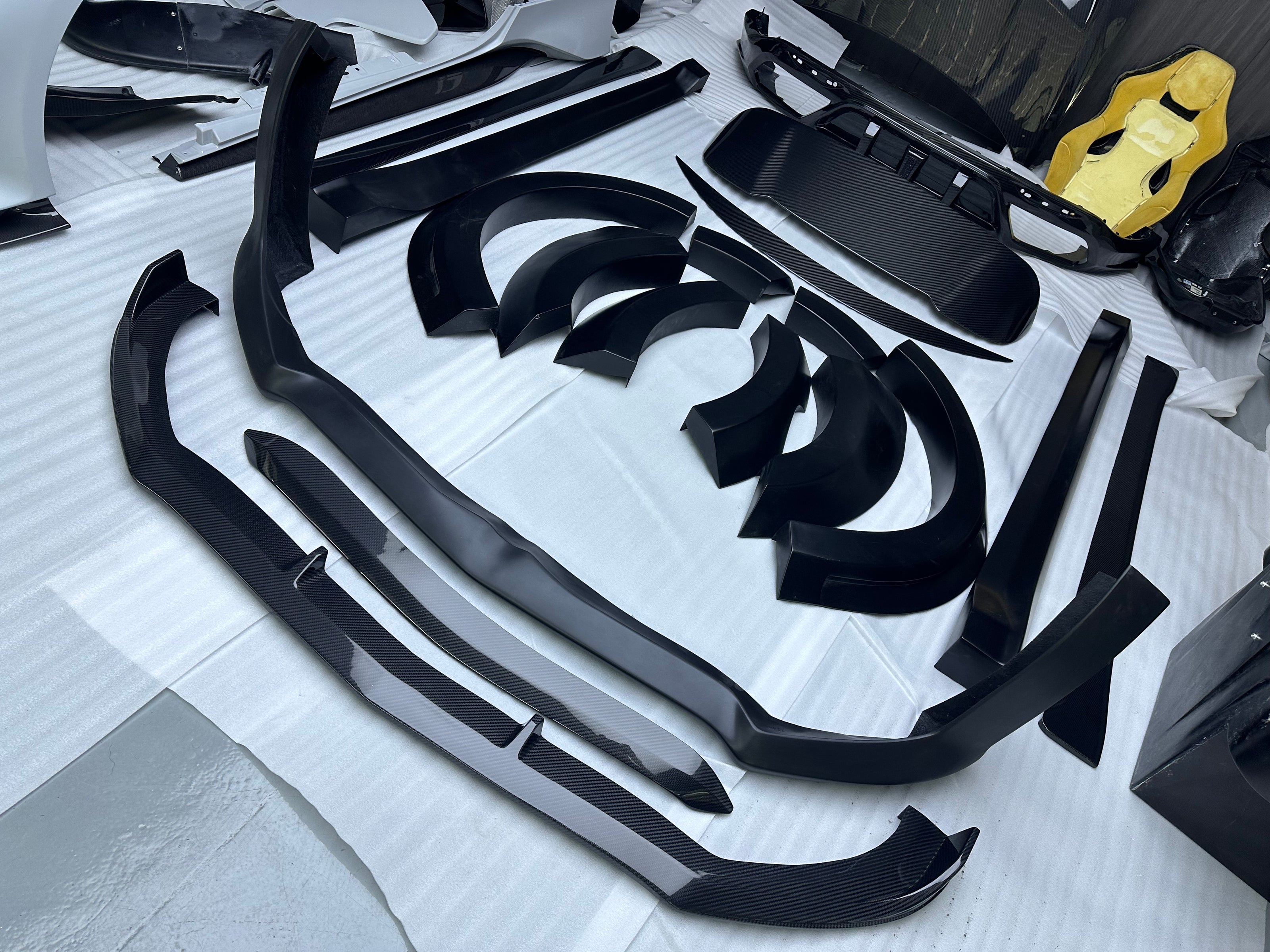 SD Carbon Partial Carbon Fiber Widebody Kit For Alfa Romeo Stelvio 2.0T