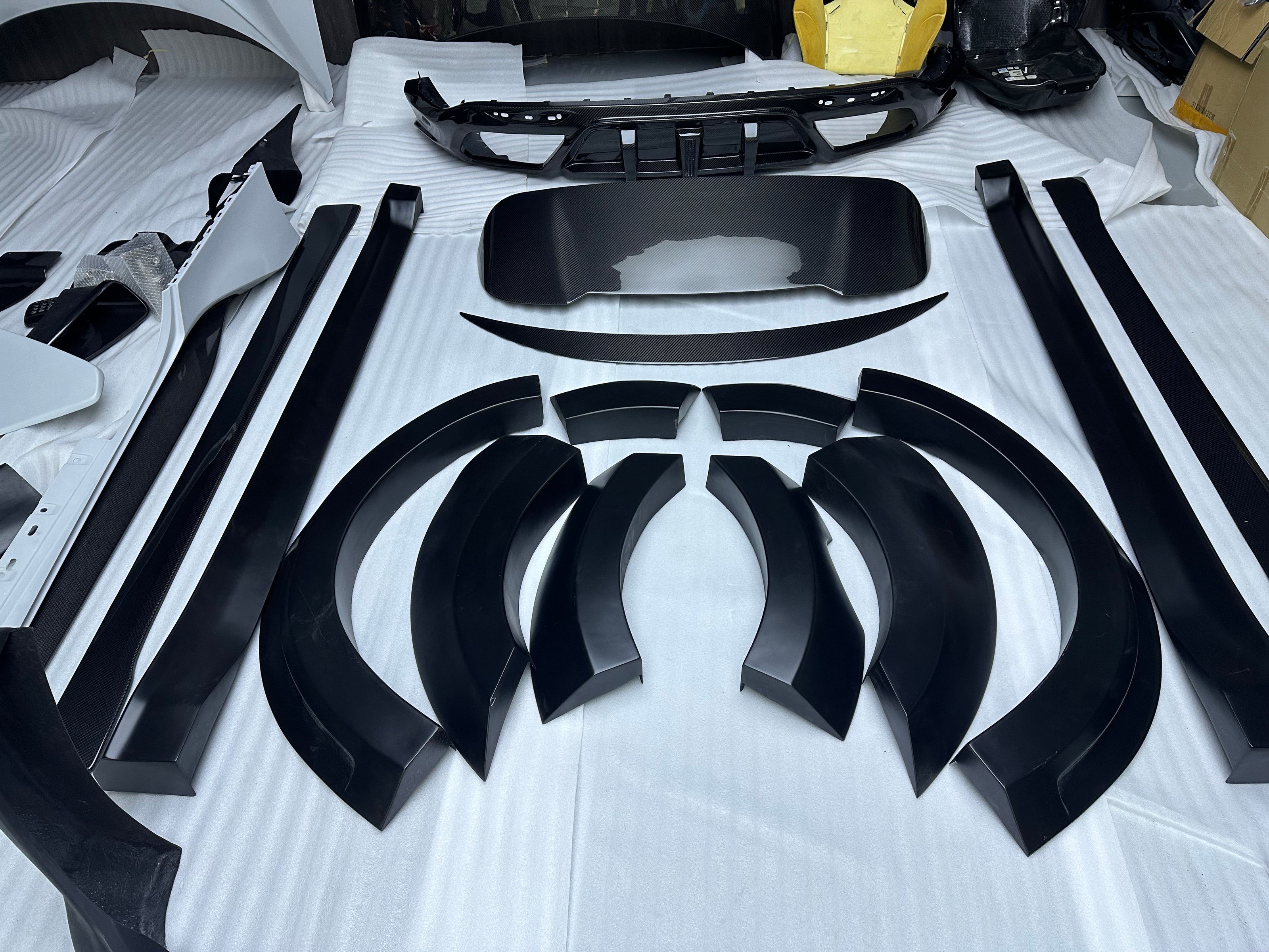 SD Carbon Partial Carbon Fiber Widebody Kit For Alfa Romeo Stelvio 2.0T
