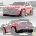 SD Carbon Partial Carbon Fiber Widebody Kit For Alfa Romeo Stelvio 2.0T