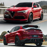 SD Carbon Partial Carbon Fiber Widebody Kit For Alfa Romeo Stelvio 2.0T