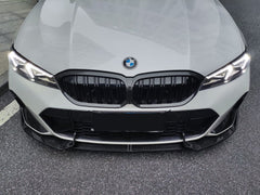 TAKD Pre-preg Carbon V2 Front Lip for BMW 3 Series 330i M340i G20 G21 LCI