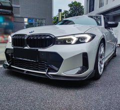 TAKD Pre-preg Carbon V2 Front Lip for BMW 3 Series 330i M340i G20 G21 LCI