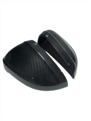 TAKD Carbon Dry Carbon Fiber Mirror Caps Replacement For Audi RS5 S5 A5 RS4 S4 A4 B9 B9.5 2017-ON