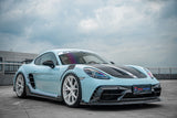 TAKD Carbon Pre-preg Carbon Fiber Hood Bonnet Ver.2 for Porsche 718 Boxster / Cayman & 911 991.1 991.2