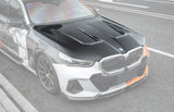 TAKD BMW 5 Series 530 540 & i5 e/x Drive40 M60 G60 G61, G90, G99 Full Dry-Carbon Bonnet (Prepreg)