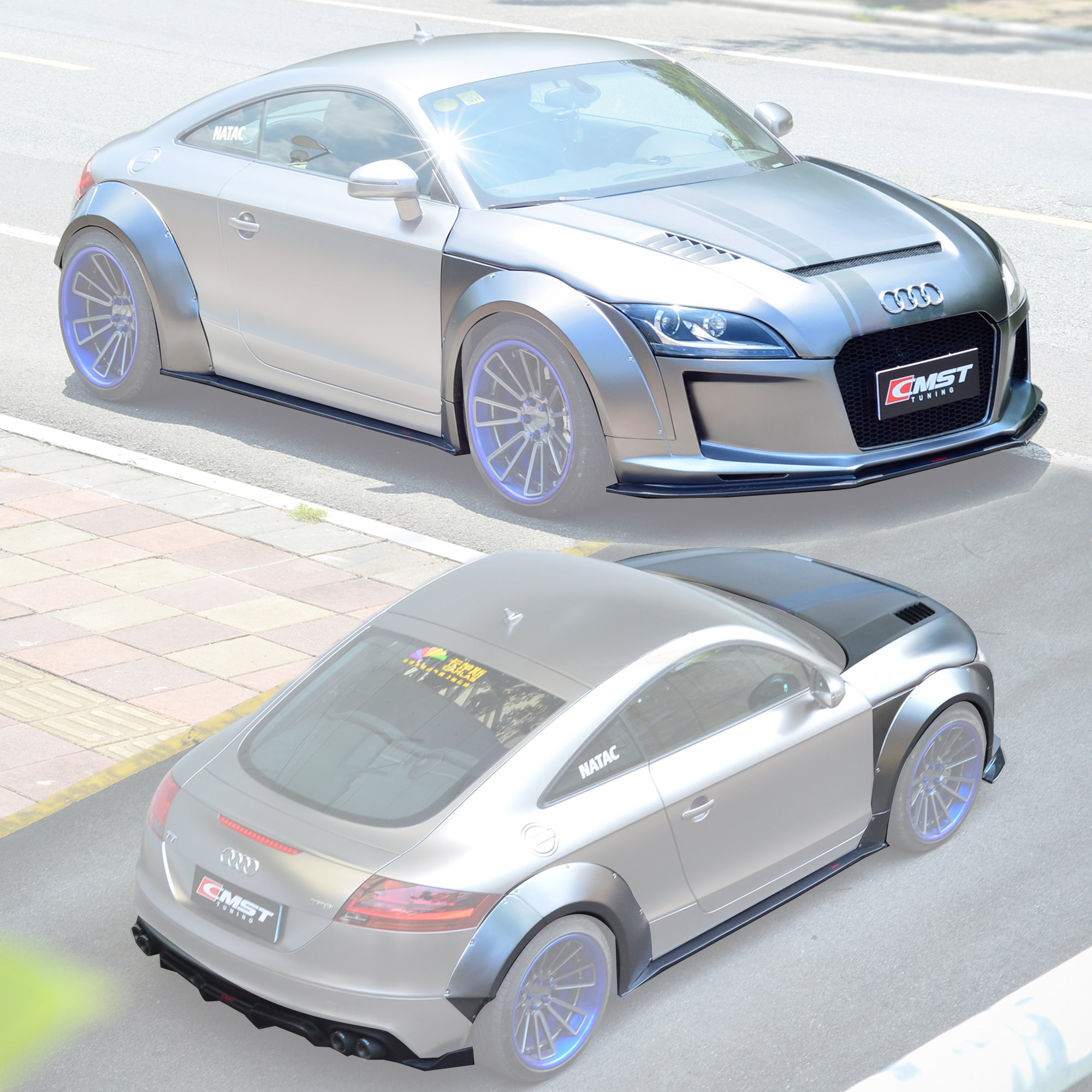 CMST Tuning Carbon Fiber Widebody Kit For Audi TT TTS MK2 8J 2011-2015