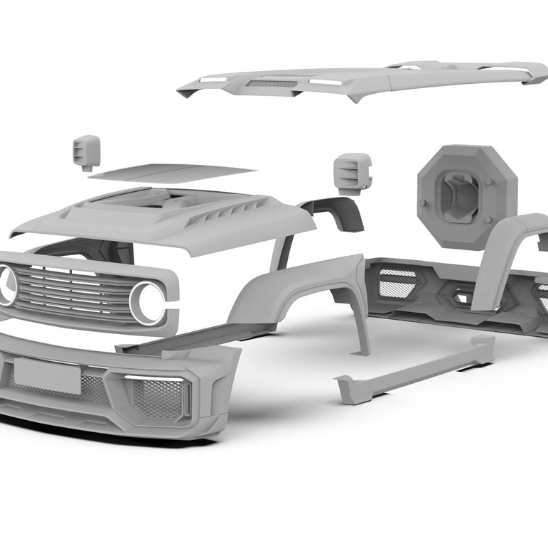 Robot Tank 300 Mars City Body Kit