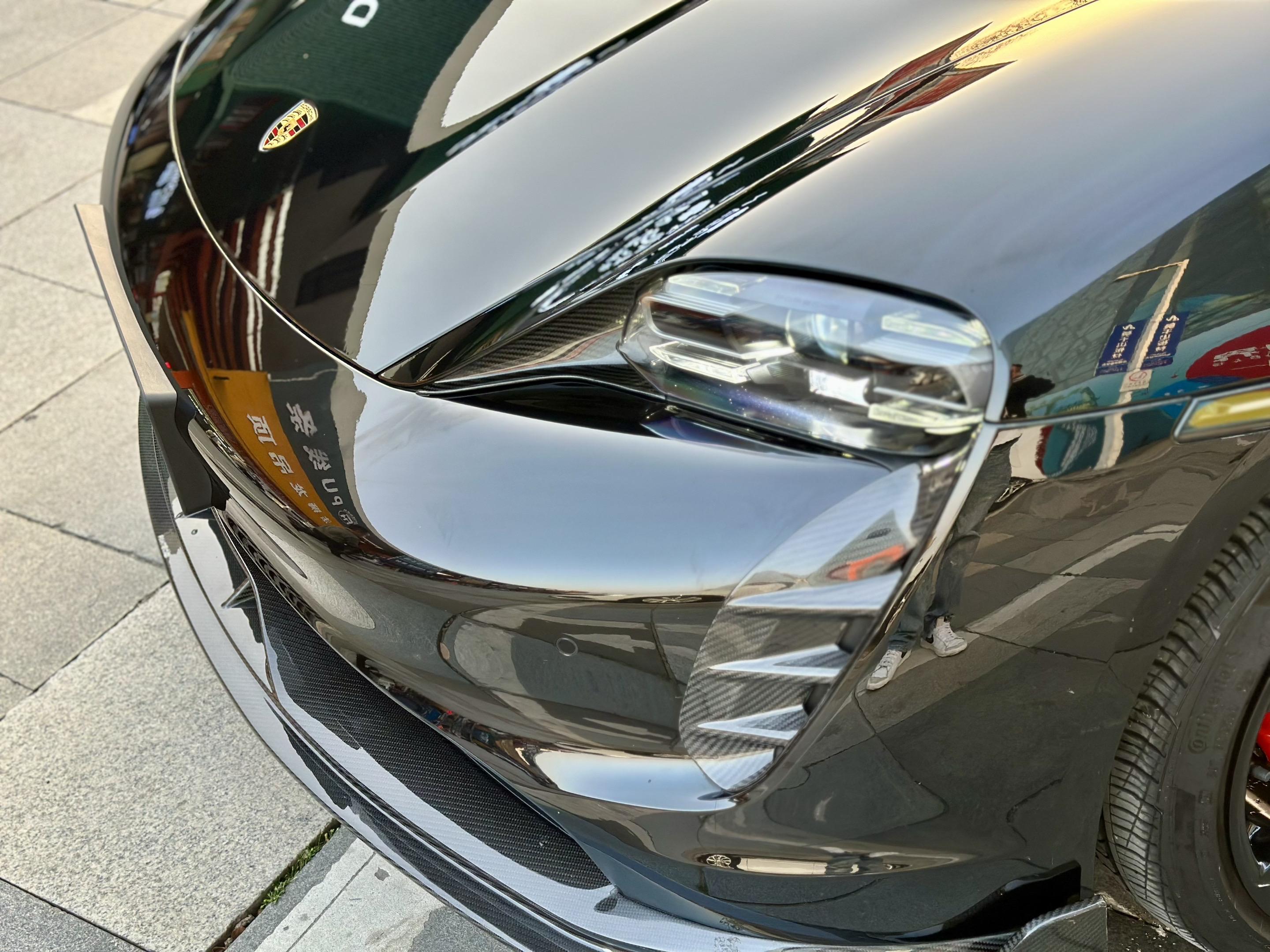 Porsche Taycan / Turismo Paktechz Full Dry Carbon Aerodynamics kit