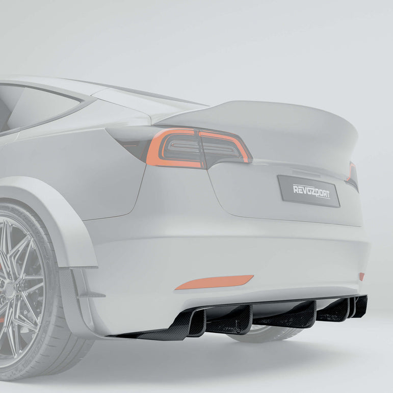 RevoZport Tesla Model 3 2019-2024 (Gen 1) Wide Arch Body Kit