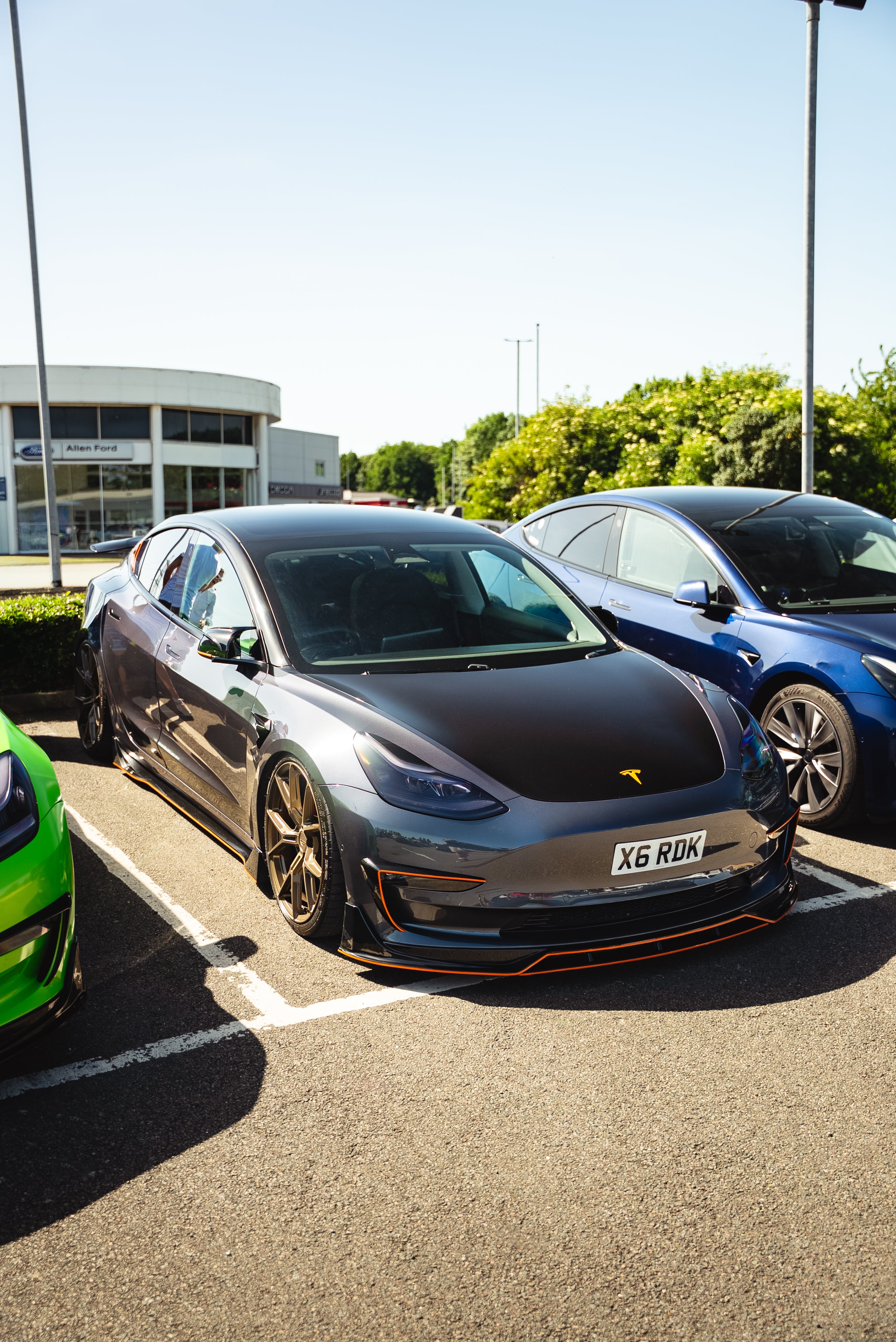 OnAir E3 Series Tesla Model 3 Full Air Suspension System (Fits RWD/AWD & Highland)